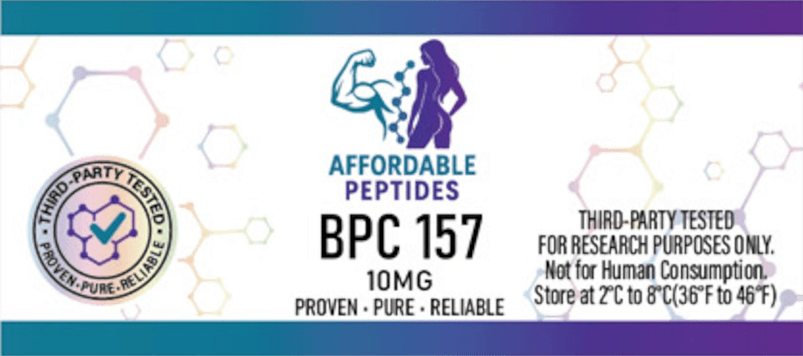 BPC-157 10mg label
