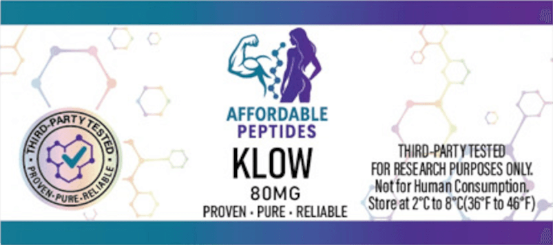 KLOW 80mg label