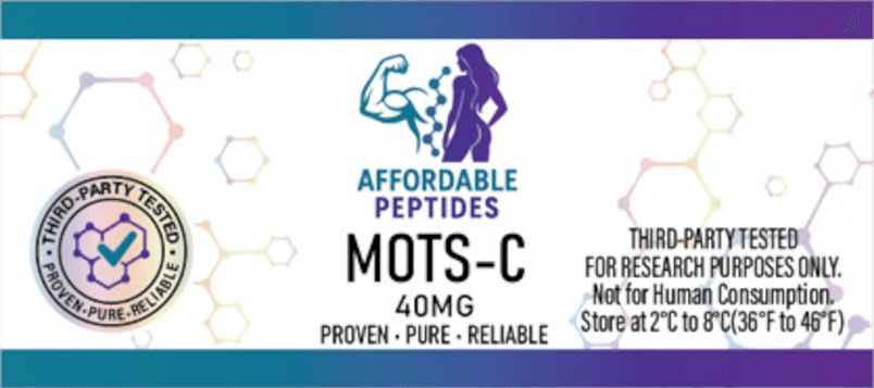 MOTS-C 40mg label